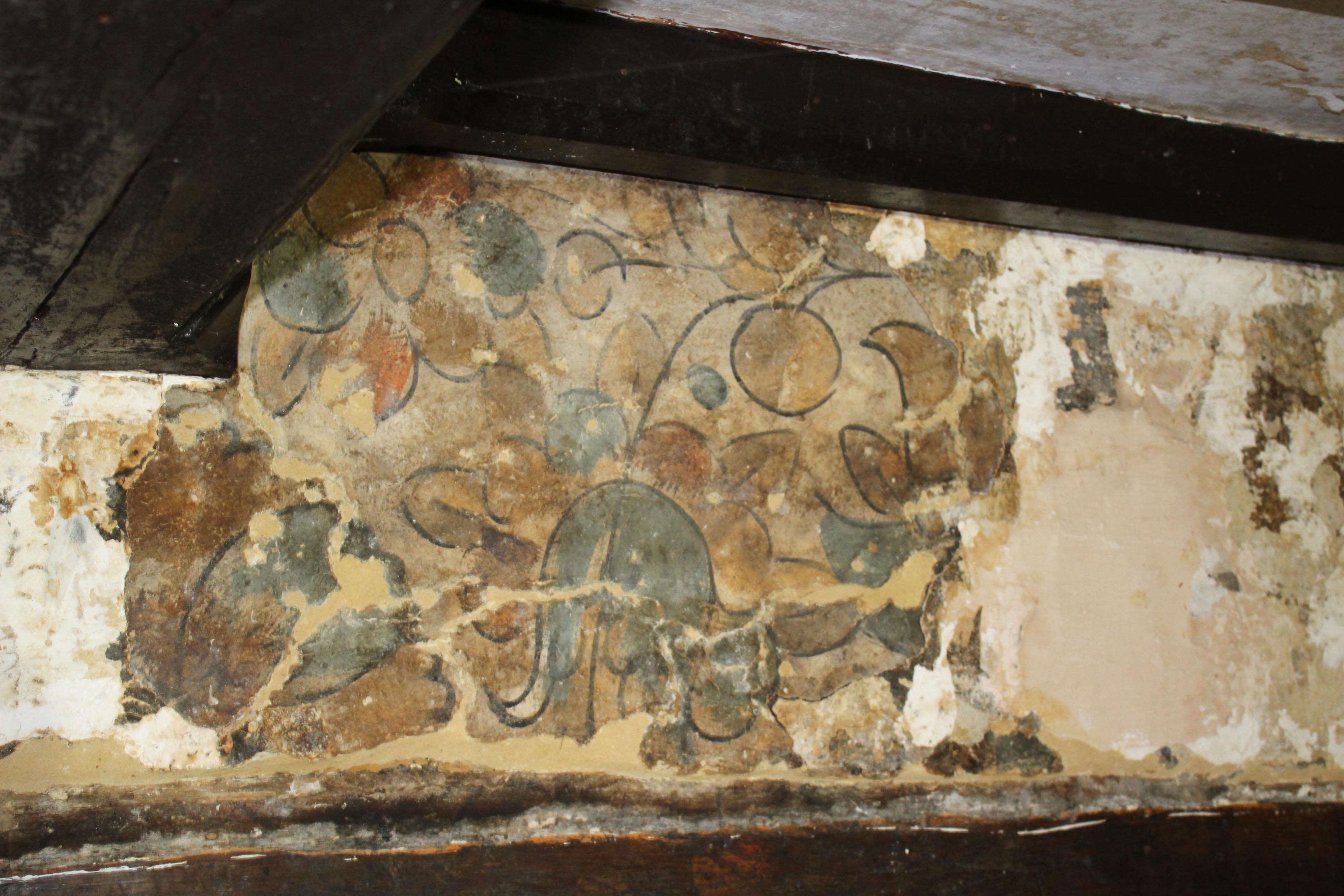 Bianca Madden | Stabilising Recently Discovered c.17th Domestic Wall Paintings